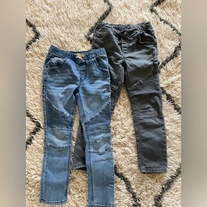 Set of two Art Class pull on Moto Jeans